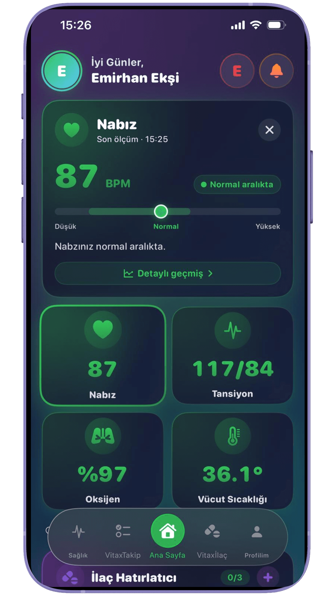 Vital Tracking