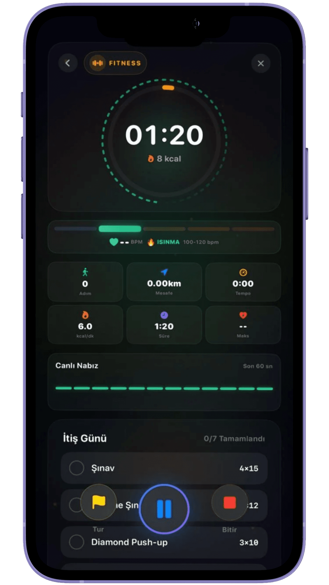 Workout Tracking