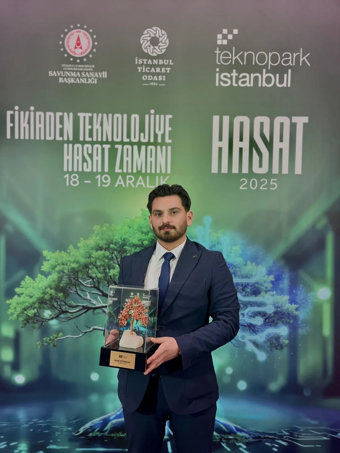 Our Founder Burak Çetinkaya Received an Award!